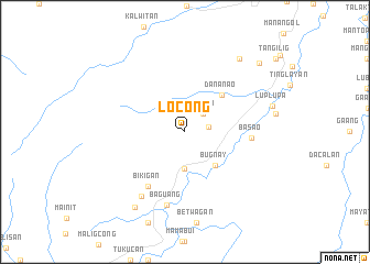 map of Locong