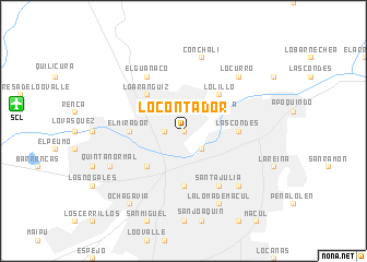 map of Lo Contador