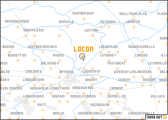 map of Locon