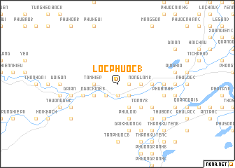 map of Lộc Phước (1)