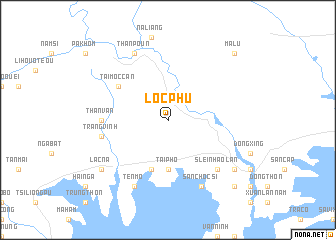 map of Lộc Phù