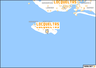 map of Locqueltas