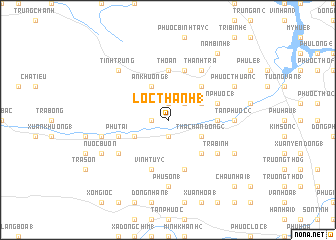 map of Lôc Thanh (1)