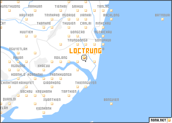 map of Lộc Trung