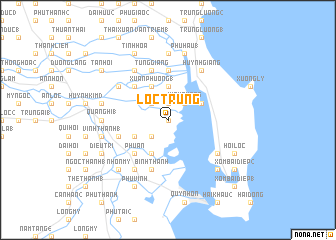 map of Lộc Trung