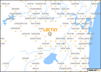 map of Lộc Tuy