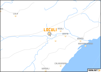 map of Loculi