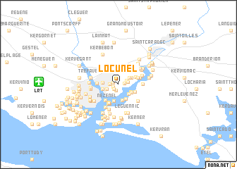 map of Locunel