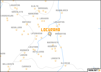 map of Locurama