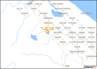 map of Lộc Xá