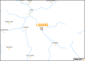 map of Lodang