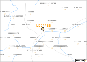 map of Lodares