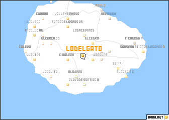 map of Lo del Gato