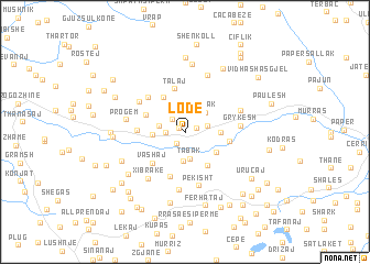 map of (( Lodë ))