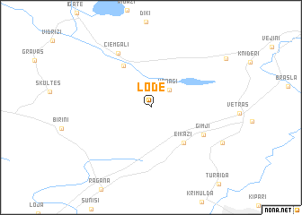 map of Lode