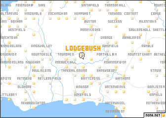 map of Lodge Bush