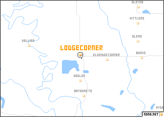 map of Lodge Corner
