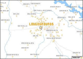 map of Lodge Grounds