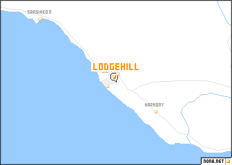 map of Lodge Hill