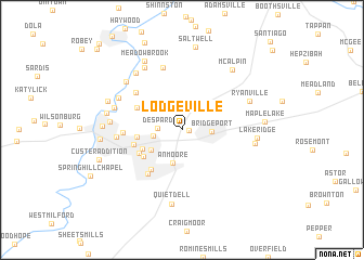 map of Lodgeville