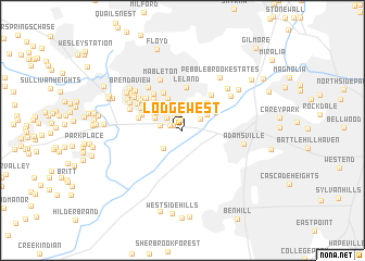 map of Lodge West