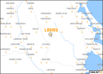 map of Lỗ Diêu