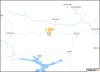 map of Lodi