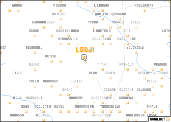 map of Lodji