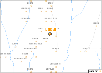 map of Lodji