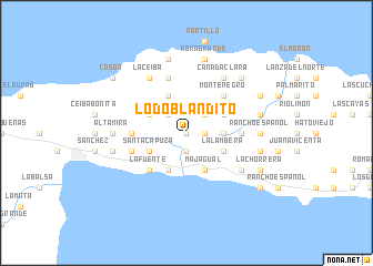 map of Lodo Blandito