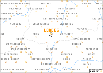 map of Lodões