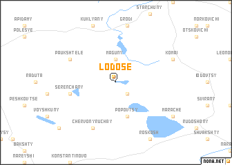 map of Lodose