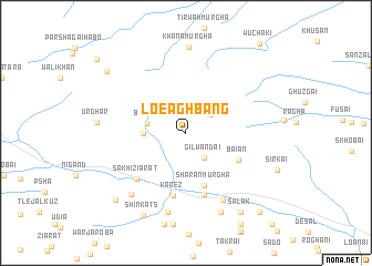 map of Loe Aghbang