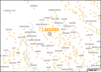 map of Loegrām