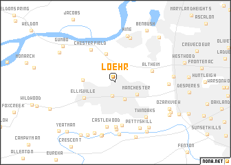 map of Loehr