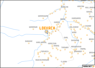 map of Loe Kach