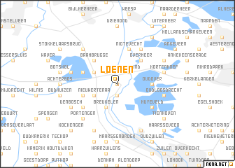 map of Loenen