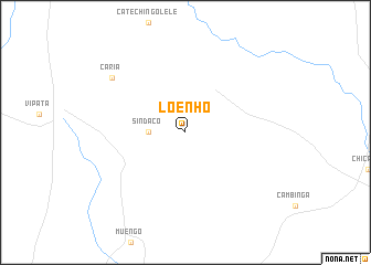 map of Loenho