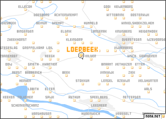 map of Loerbeek