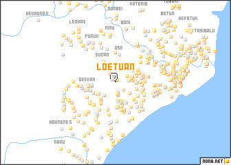 map of Loetuan