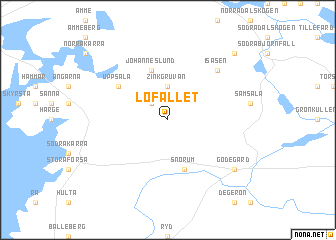 map of Lofallet