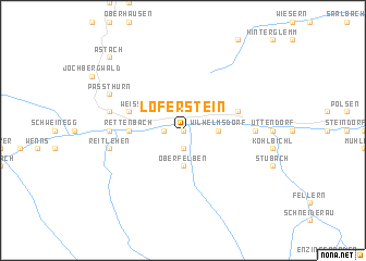 map of Loferstein