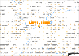 map of Löffelsberg