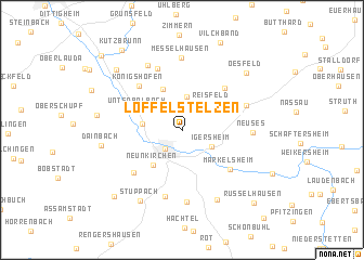 map of Löffelstelzen