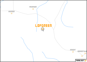 map of Lofgreen