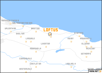 map of Loftus