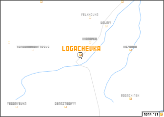 map of Logachëvka