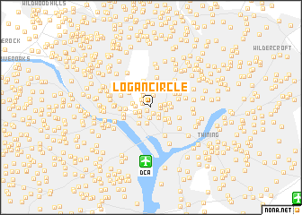 map of Logan Circle