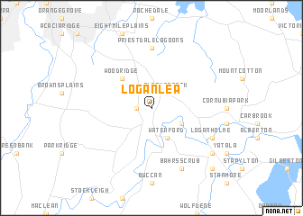 map of Loganlea