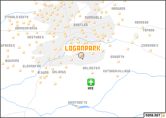 map of Logan Park